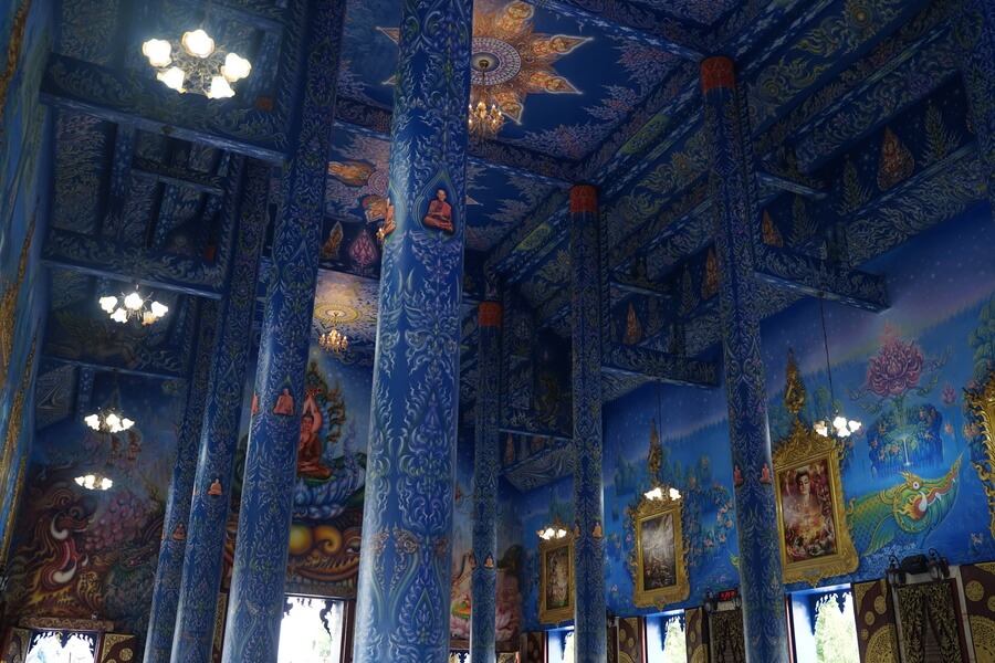 the blue temple