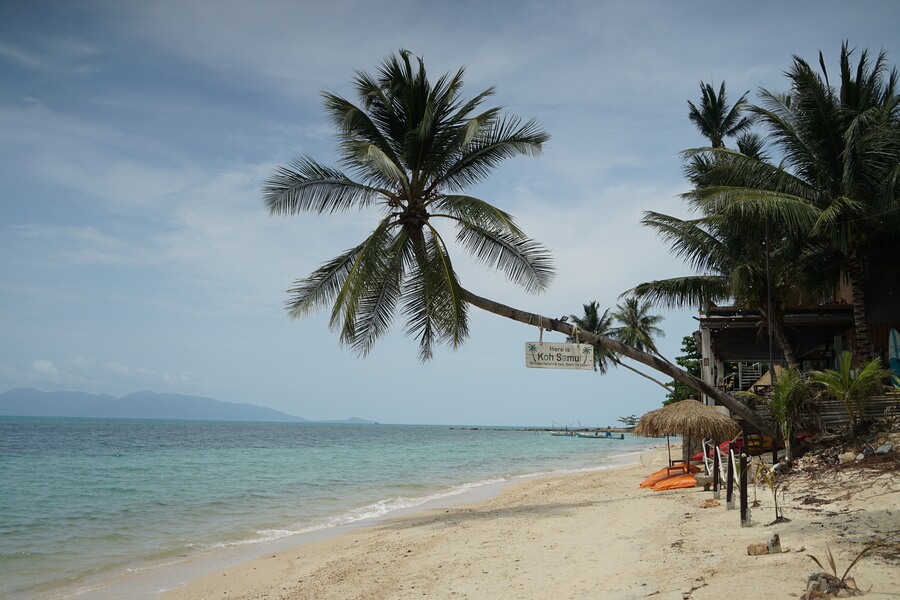 Beach side resort in Koh Samui