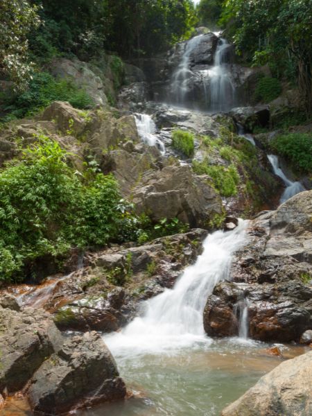Waterfall in Koh Samui